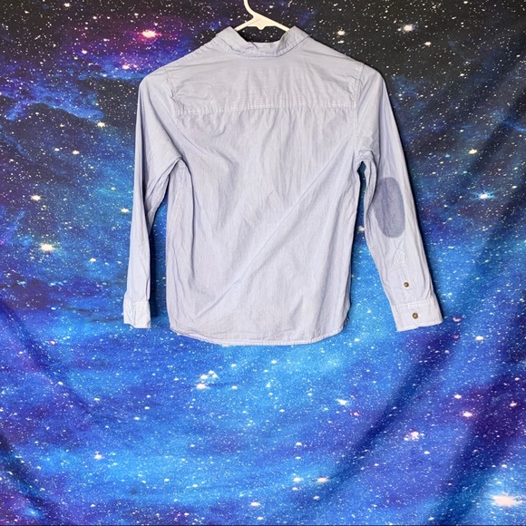 Zara Boys- Long Sleeve Blue Button Down size 7/8 - Picture 6 of 9